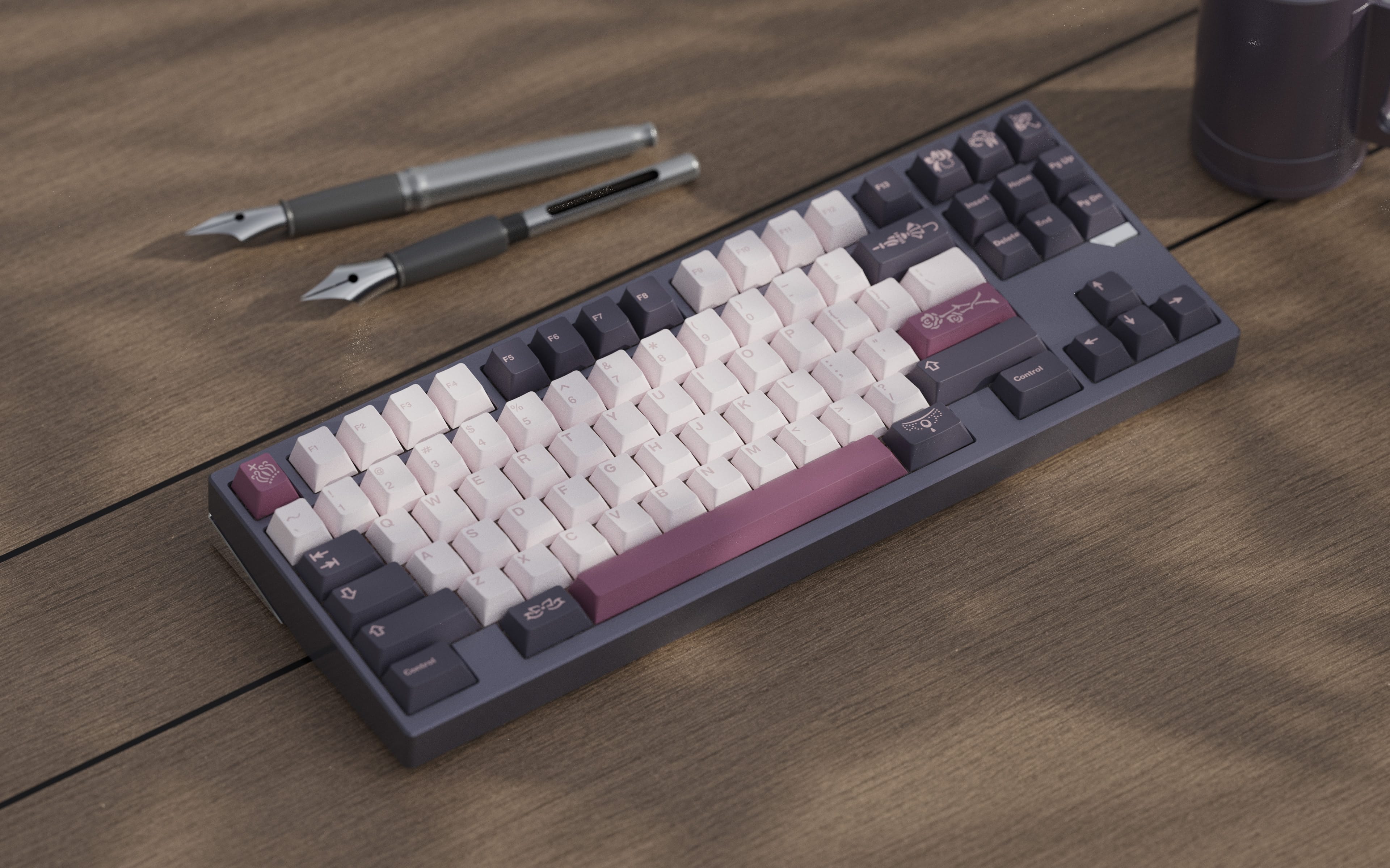 EPBT Doll Doubleshot PBT Keycaps Set ALOHAKB