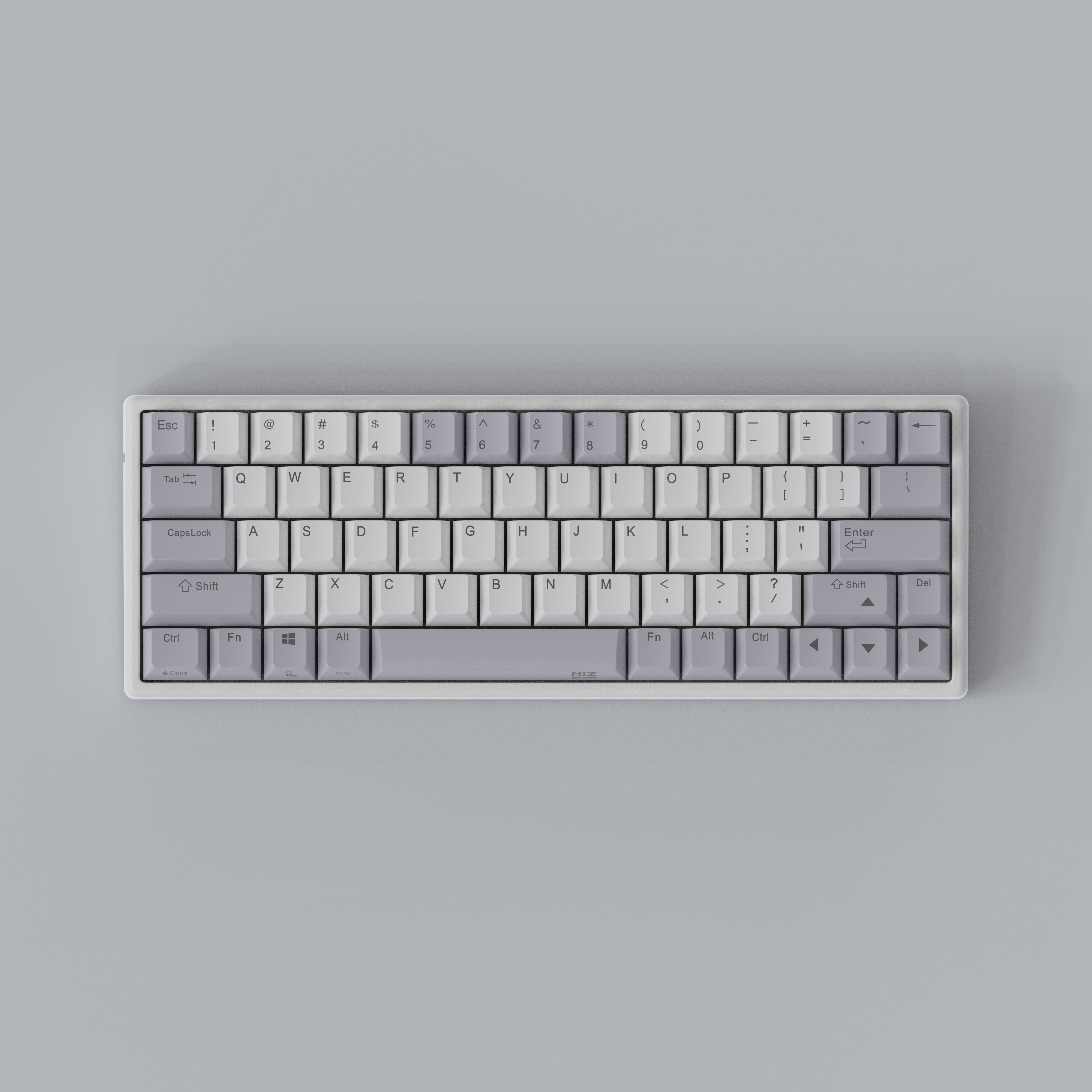 NIZ Keyboard ATOM 66 Capacitive Keyboard - WHITE / ATOM 66 USB 35g
