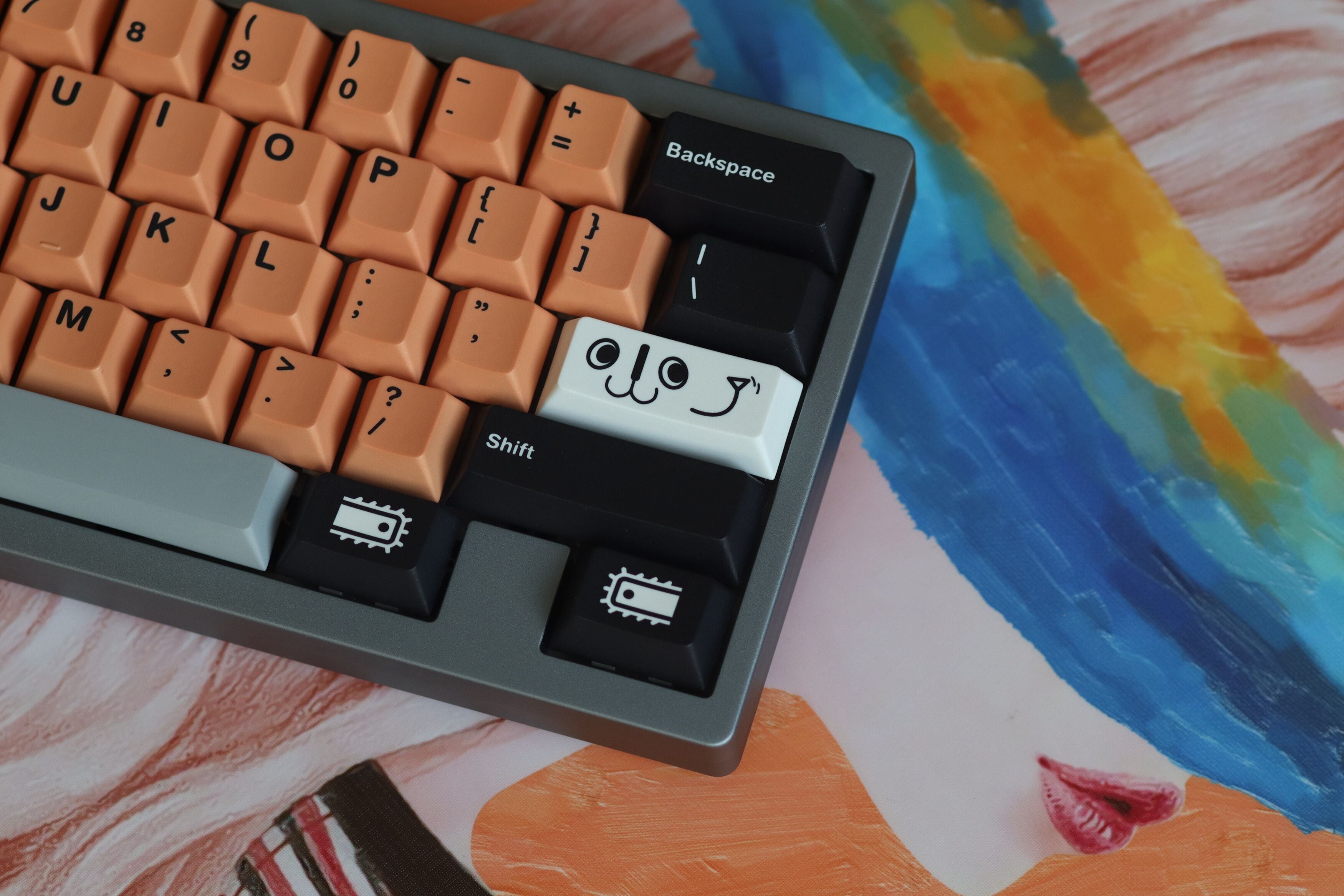 TUT Pochita Keycaps Set