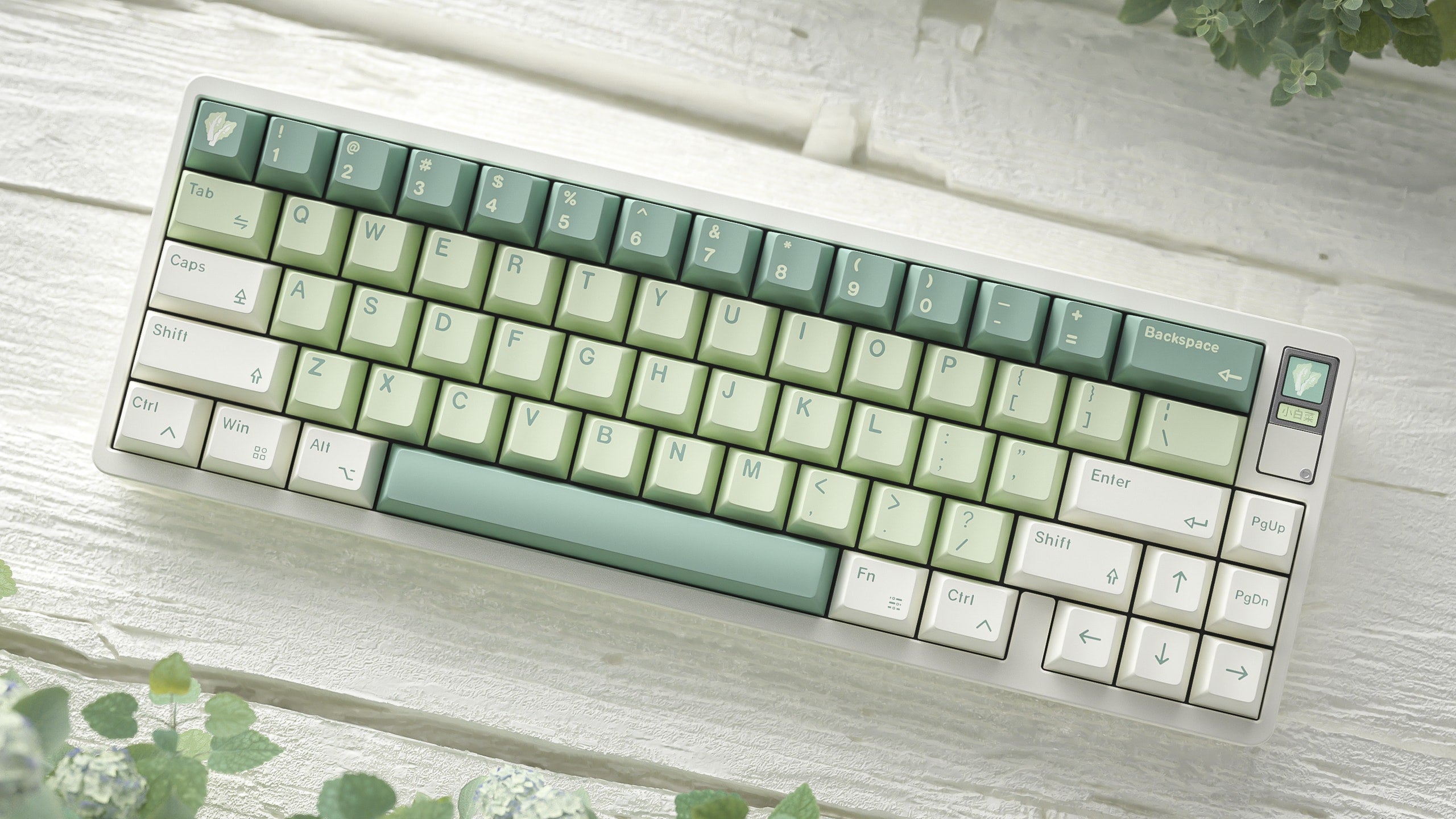 ALOHAKB Brassica Rapa Keycaps Set